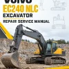 Volvo EC240 NLC Excavator Repair Service Manual Volvo EC240 NLC Excavator Repair Service Manual