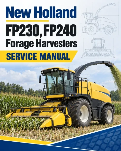 New Holland FP230, FP240 Forage Harvesters Service Manual New Holland FP230, FP240 Forage Harvesters Service Manual