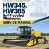 New Holland HW345, HW365 Self-Propelled Windrowers Service Manual New Holland HW345, HW365 Self-Propelled Windrowers Service Manual