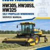 New Holland HW305, HW305S, HW325 Self-Propelled Windrowers Service Manual New Holland HW305, HW305S, HW325 Self-Propelled Windrowers Service Manual