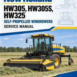 New Holland HW305, HW305S, HW325 Self-Propelled Windrowers Service Manual