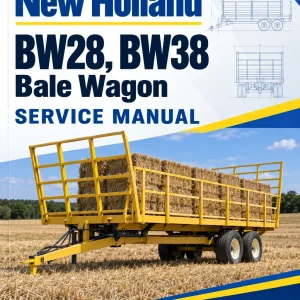 New Holland BW28, BW38 Bale Wagon Service Manual New Holland BW28, BW38 Bale Wagon Service Manual