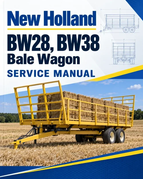 New Holland BW28, BW38 Bale Wagon Service Manual