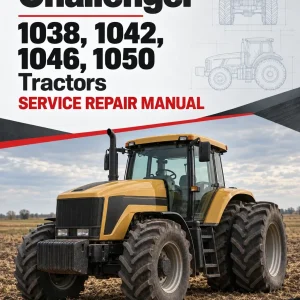 Challenger 1038, 1042, 1046, 1050 Tractors Service Repair Manual