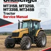 Challenger MT315B, MT325B, MT335B, MT345B Tractor Service Manual Challenger MT315B, MT325B, MT335B, MT345B Tractor Service Manual