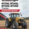 Challenger MT515D, MT525D, MT535D, MT545D Tractor Workshop Manual Challenger MT515D, MT525D, MT535D, MT545D Tractor Workshop Manual