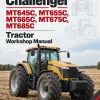 Challenger MT645C, MT655C, MT665C, MT675C, MT685C Tractor Workshop Manual Challenger MT645C, MT655C, MT665C, MT675C, MT685C Tractor Workshop Manual