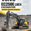 Volvo EC250E LRC4 Excavator Repair Service Manual Volvo EC250E LRC4 Excavator Repair Service Manual