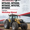 Challenger MT645E, MT655E, MT665E, MT675E, MT685E Tractor Workshop Manual