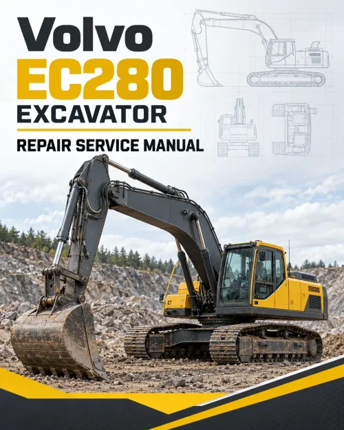 Volvo EC280 Excavator Repair Service Manual