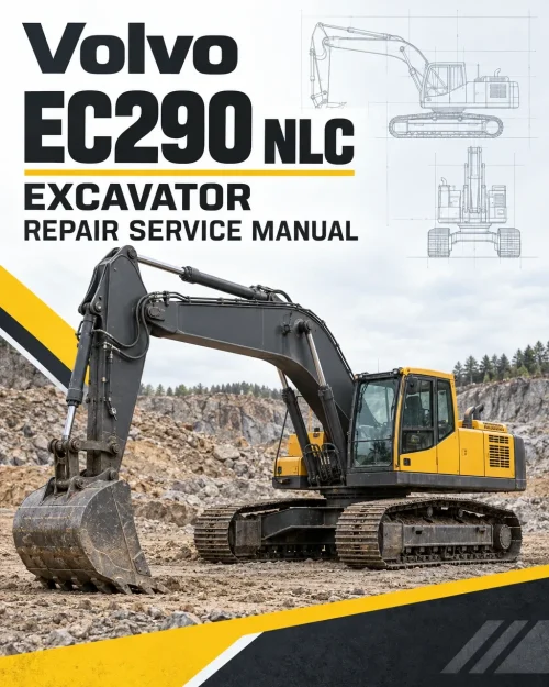 Volvo EC290 NLC Excavator Repair Service Manual