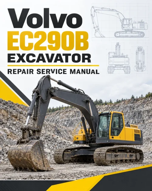 Volvo EC290B LCD Excavator Repair Service Manual