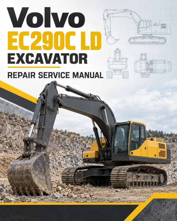 Volvo EC290C LD Excavator Repair Service Manual Volvo EC290C LD Excavator Repair Service Manual