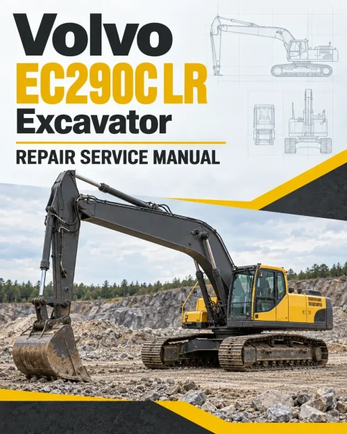 Volvo EC290C LR Excavator Repair Service Manual
