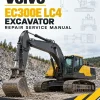 Volvo EC300E LC4 Excavator Repair Service Manual