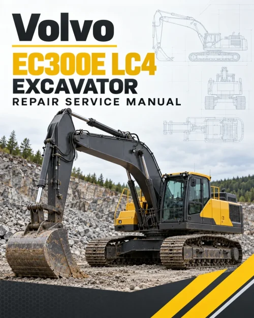 Volvo EC300E LC4 Excavator Repair Service Manual