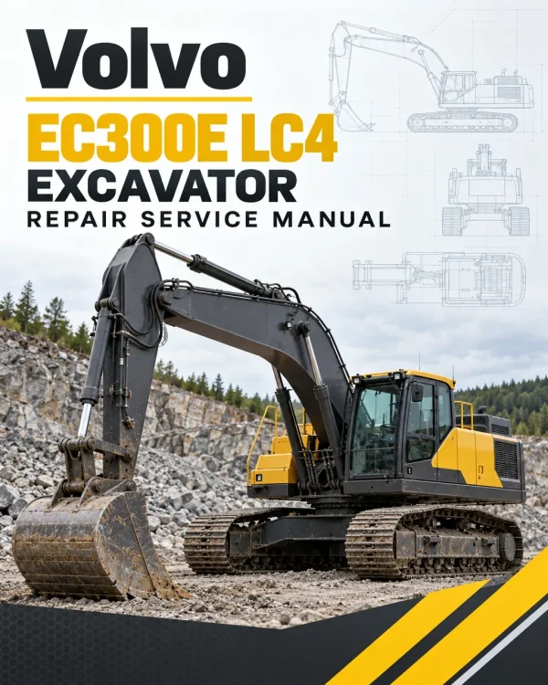 Volvo EC300E LC4 Excavator Repair Service Manual