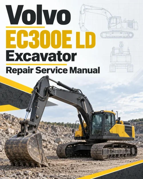 Volvo EC300E LD Excavator Repair Service Manual