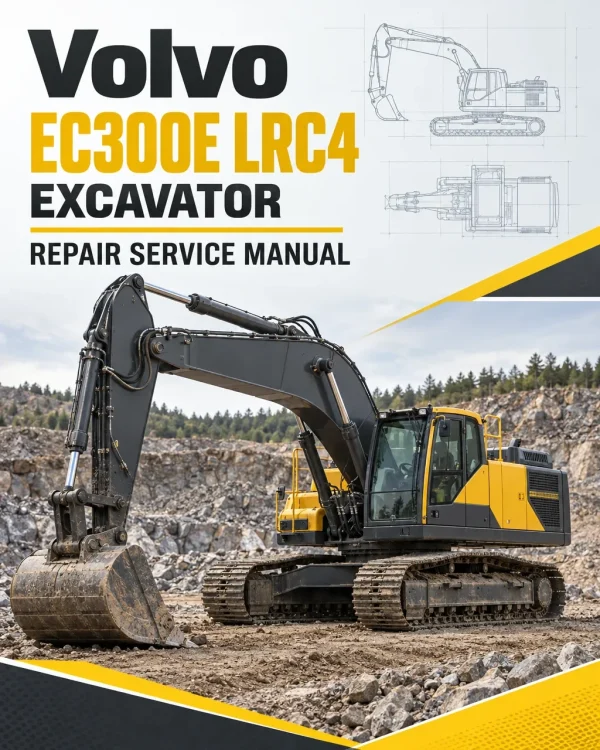 Volvo EC300E LRC4 Excavator Repair Service Manual Volvo EC300E LRC4 Excavator Repair Service Manual