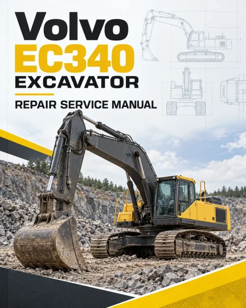 Volvo EC340 Excavator Repair Service Manual