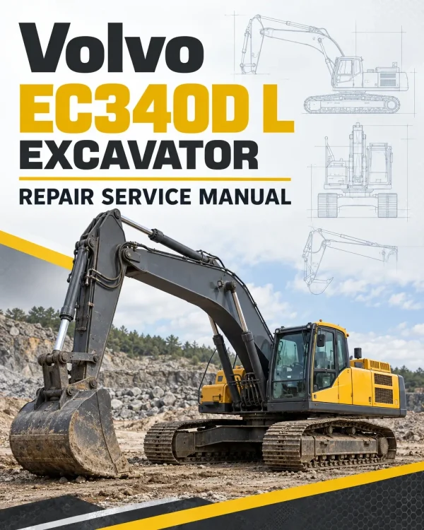 Volvo EC340D L Excavator Repair Service Manual