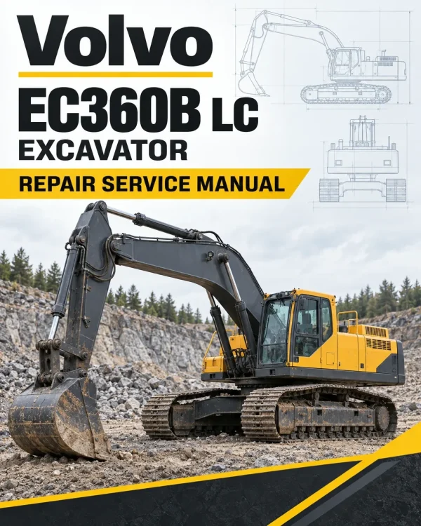 Volvo EC360B LC Excavator Repair Service Manual Volvo EC360B LC Excavator Repair Service Manual
