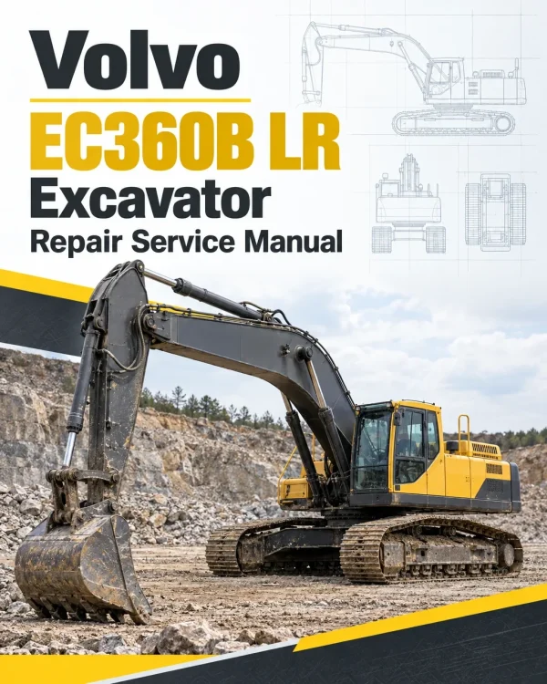 Volvo EC360B LR Excavator Repair Service Manual Volvo EC360B LR Excavator Repair Service Manual