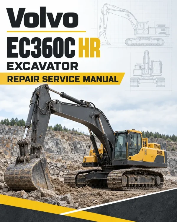 Volvo EC360C HR Excavator Repair Service Manual