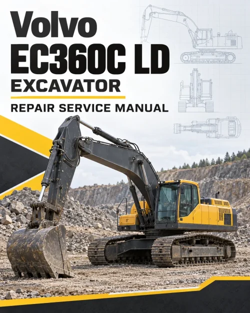Volvo EC360C LD Excavator Repair Service Manual