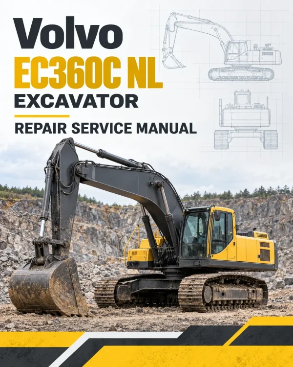 Volvo EC360C NL Excavator Repair Service Manual Volvo EC360C NL Excavator Repair Service Manual