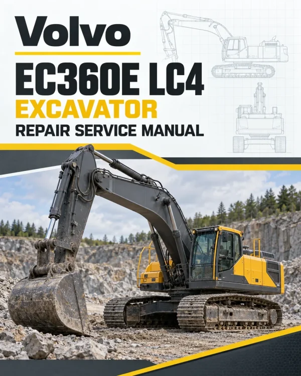 Volvo EC360E LC4 Excavator Repair Service Manual Volvo EC360E LC4 Excavator Repair Service Manual