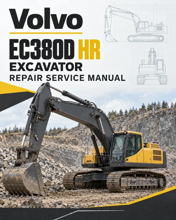Volvo EC380D HR Excavator Repair Service Manual Volvo EC380D HR Excavator Repair Service Manual