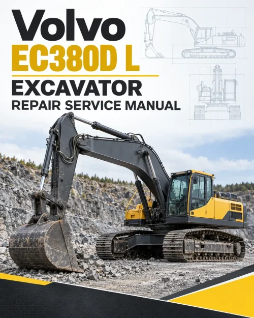 Volvo EC380D L Excavator Repair Service Manual