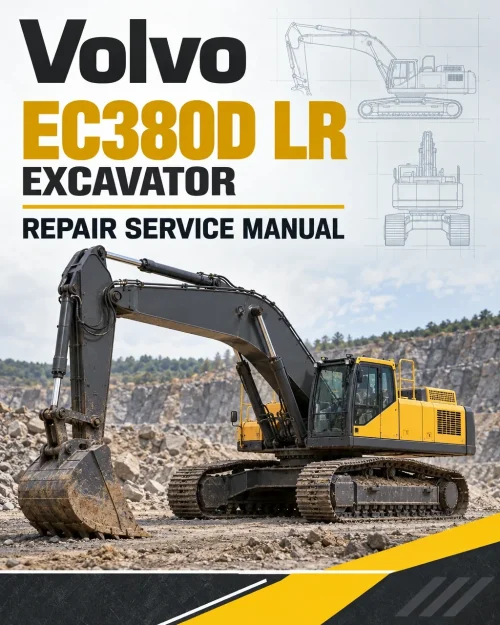 Volvo EC380D LR Excavator Repair Service Manual