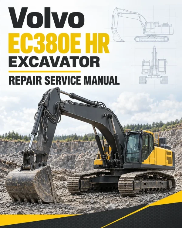 Volvo EC380E HR Excavator Repair Service Manual Volvo EC380E HR Excavator Repair Service Manual