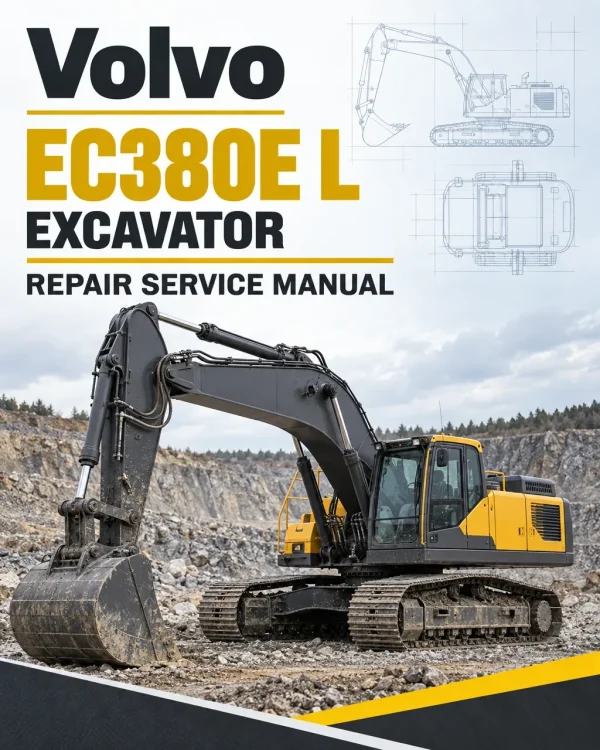 Volvo EC380E L Excavator Repair Service Manual Volvo EC380E L Excavator Repair Service Manual