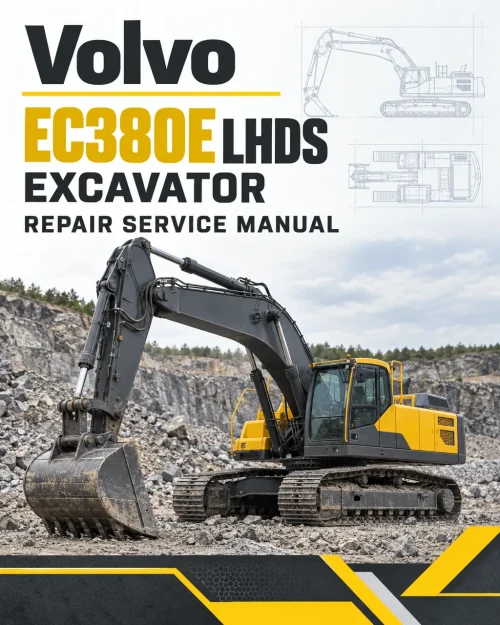Volvo EC380E LHDS Excavator Repair Service Manual