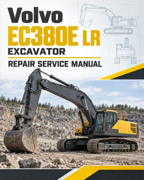 Volvo EC380E LR Excavator Repair Service Manual