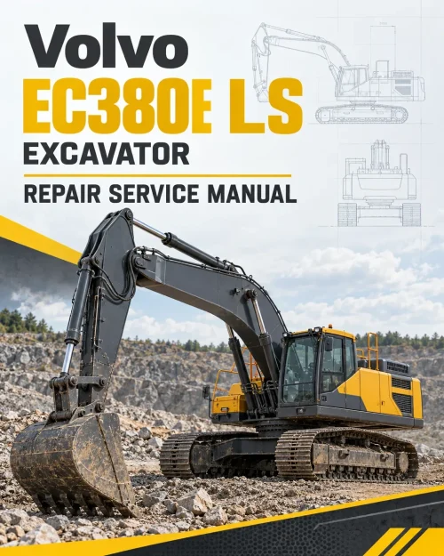 Volvo EC380E LS Excavator Repair Service Manual