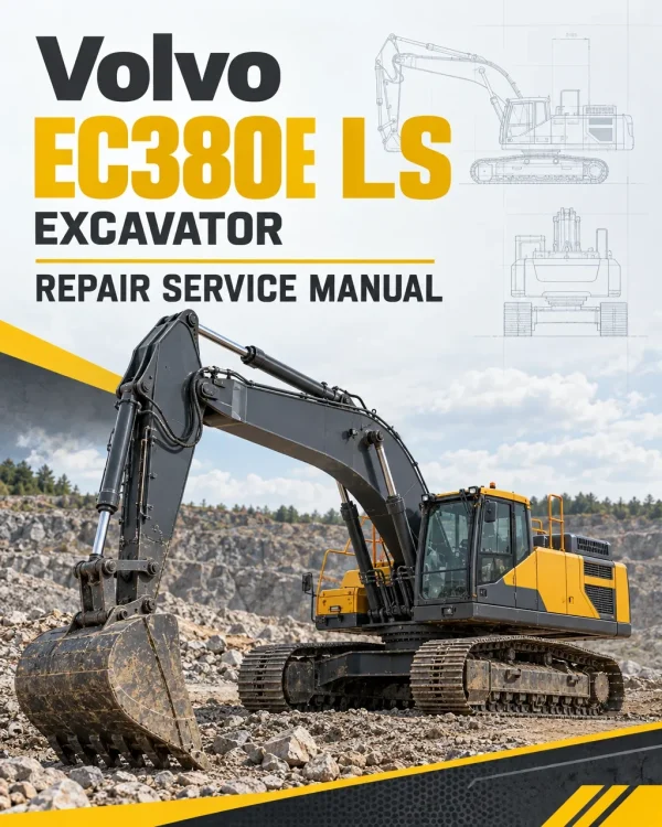 Volvo EC380E LS Excavator Repair Service Manual Volvo EC380E LS Excavator Repair Service Manual