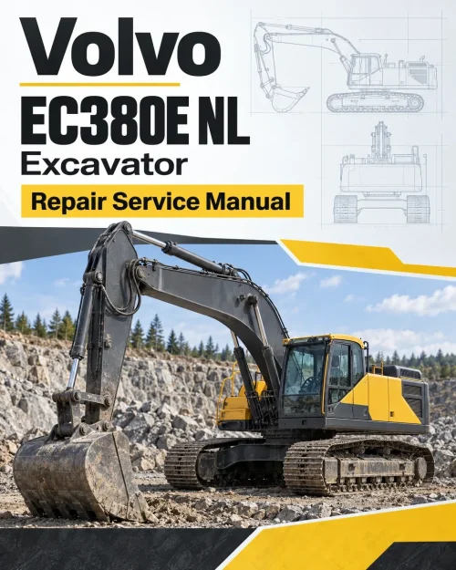 Volvo EC380E NL Excavator Repair Service Manual
