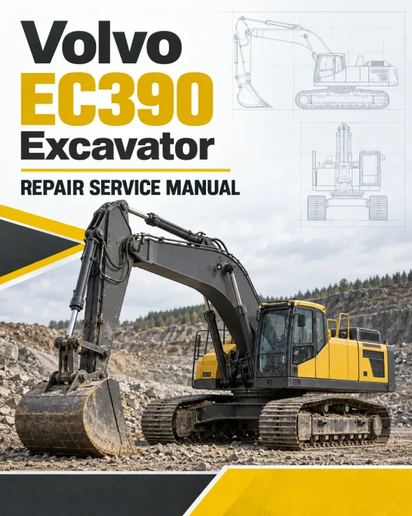 Volvo EC390 Excavator Repair Service Manual