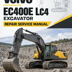 Volvo EC400E LC4 Excavator Repair Service Manual
