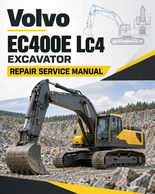 Volvo EC400E LC4 Excavator Repair Service Manual