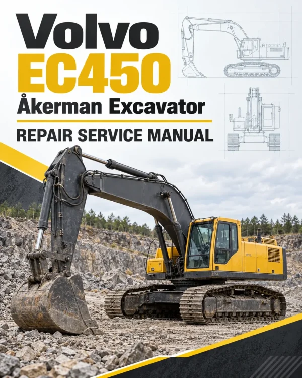 Volvo EC450 Åkerman Excavator Repair Service Manual Volvo EC450 Åkerman Excavator Repair Service Manual