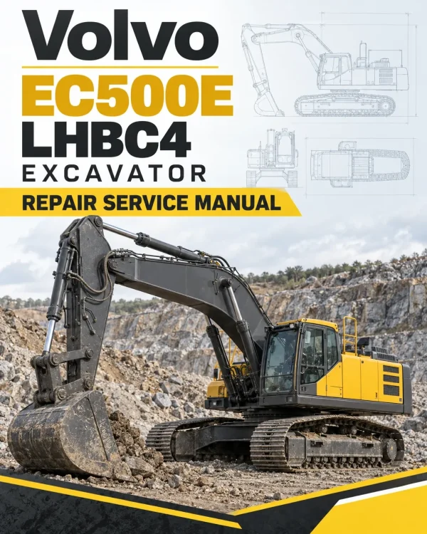 Volvo EC500E LHBC4 Excavator Repair Service Manual Volvo EC500E LHBC4 Excavator Repair Service Manual