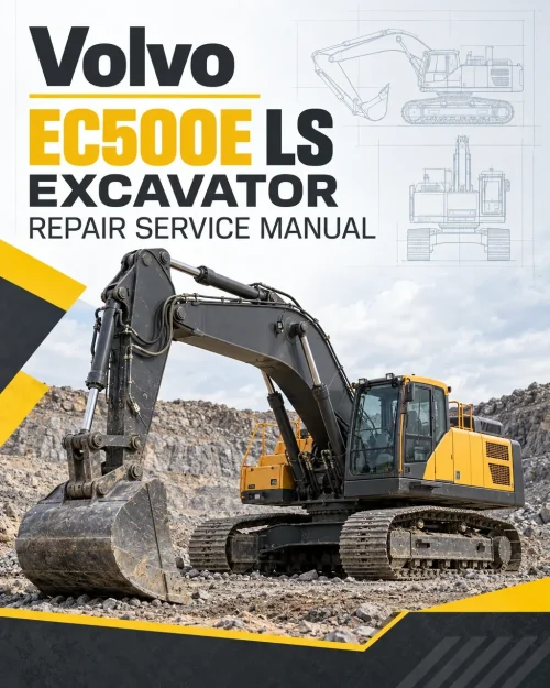 Volvo EC500E LS Excavator Repair Service Manual Volvo EC500E LS Excavator Repair Service Manual