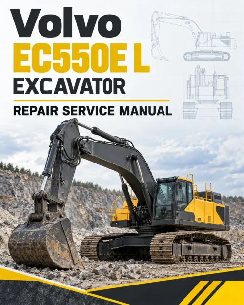 Volvo EC550E L Excavator Repair Service Manual Volvo EC550E L Excavator Repair Service Manual