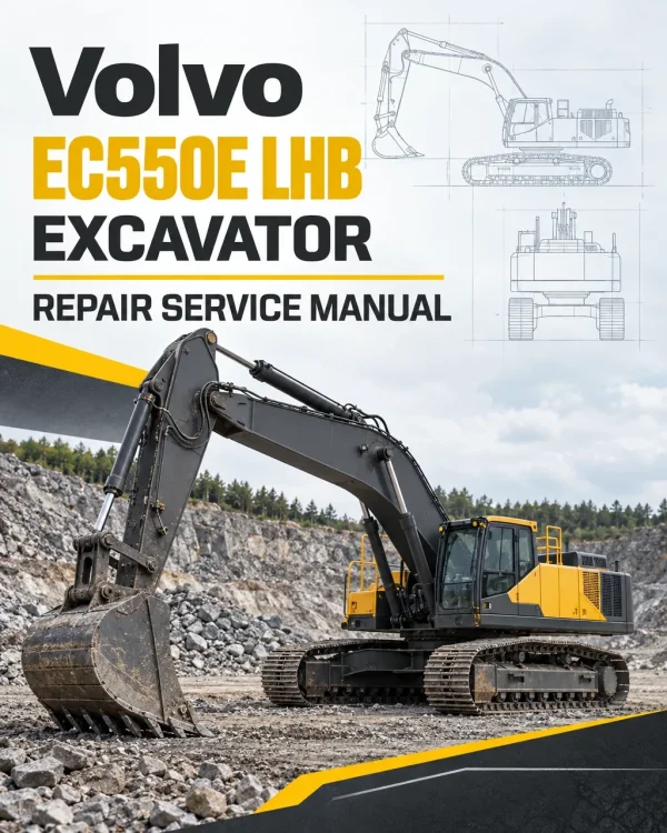 Volvo EC550E LHB Excavator Repair Service Manual Volvo EC550E LHB Excavator Repair Service Manual