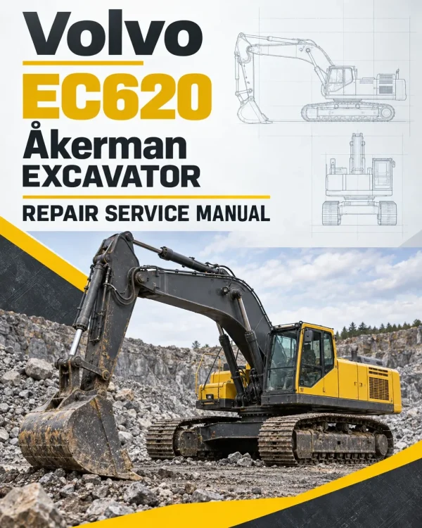Volvo EC620 Åkerman Excavator Repair Service Manual